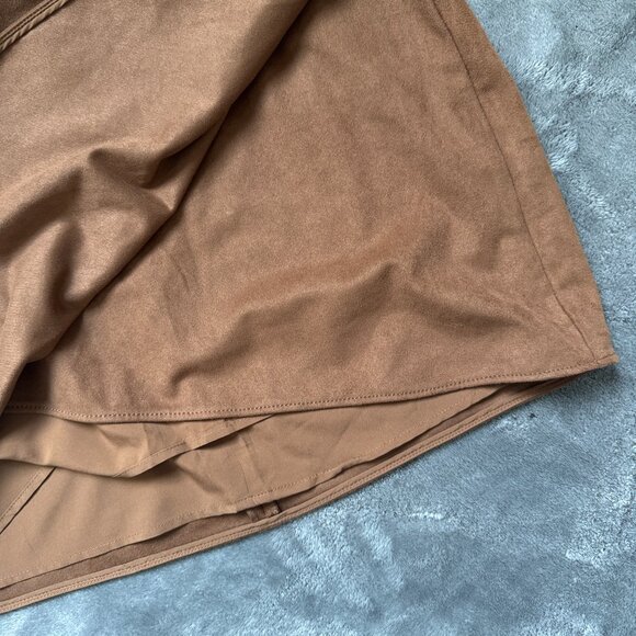 Abercrombie & Fitch Vegan Suede Mini Skirt - Picture 3 of 5